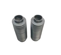 COPPIA SOFFIETTI FORCELLA 21 X 7,5 CM FORI 56/40 MM PER MOTO CICLOMOTORI VARI