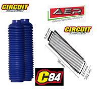 COPPIA SOFFIETTI FORCELLA DENTI 32 PER YAMAHA XT, TENERE 600 /660 BLU