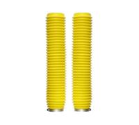 COPPIA SOFFIETTI FORCELLA GIALLI UNIVERSALI ENDURO CROSS Ø43/Ø59mm LUNGHEZZA 370