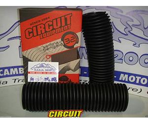 COPPIA SOFFIETTI FORCELLA NERI ENDURO 39/53 DOMINATOR 600 650