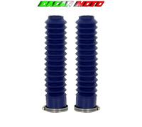 COPPIA SOFFIETTO SOFFIETTI FORCELLA MOTO blu Ø32/Ø48mm - Lunghezza 240mm
