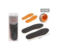 COPPIA SOLETTA SOLETTE SCARPE ANTIBATTERICHE PLANTARI PROTEZIONE TG. 35-45 55745