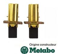 COPPIA SPAZZOLA ORIGINALE METABO 316033670 Carbon brush Set for the SXE 450