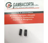 Coppia Spazzole 4 X 3.8 Tosatrice AESCULAP Originale FAVORITA II GT 104614