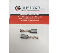 Coppia Spazzole 6x4 Tosatrice x Heininger Originale Zero 320Watt Sdaz Milkline