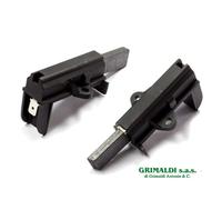 COPPIA SPAZZOLE CARBONCINI LAVATRICE ARCELIK BEKO 371201202 371201201 ORIGINALE