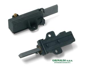 COPPIA SPAZZOLE MOTORE CARBONCINI LAVATRICE WHIRLPOOL 481281719419 ORIGINALE