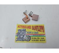 COPPIA SPAZZOLE MOTORINO JSX 16 FIAT 124 127 128 238 241 1100 T4 A111 A112 DELTA