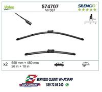 COPPIA SPAZZOLE TERGI VETRO PARABREZZA GOLF 8 DAL 2020 VALEO 574707