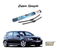 Coppia Spazzole Tergicristallo Anteriori Bosch Golf V VI VII dal 2005 in poi