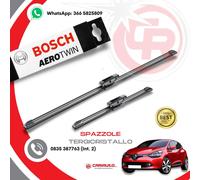 Coppia Spazzole Tergicristallo Anteriori Bosch Renault Clio 4 Dal 2012 Captur J5