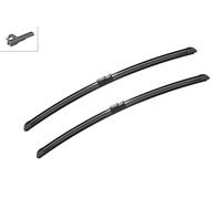 COPPIA SPAZZOLE TERGICRISTALLO BOSCH AEROTWIN ANTERIORE PER MERCEDES-BENZ E VW