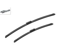 COPPIA SPAZZOLE TERGICRISTALLO BOSCH AEROTWIN ANTERIORE PER SKODA YETI E VW