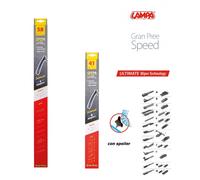 Coppia spazzole tergicristallo flat 58 41 cm per Fiat Idea dal 2008 in poi