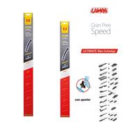 Coppia spazzole tergicristallo flat 58 55 cm per Porsche Cayman