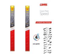 Coppia spazzole tergicristallo flat 58 cm per Saab 9-3 SW