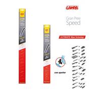 Coppia spazzole tergicristallo flat 60 41 cm per Opel Combo dal 2012