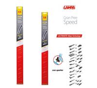 Coppia spazzole tergicristallo flat 65 58 cm per Mercedes GLE