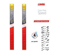 Coppia spazzole tergicristallo flat 65 cm per Opel Astra J 2009-2015