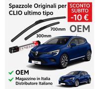 Coppia Spazzole Tergicristallo Renault Clio V (2019→) 700 mm + 300 mm Oem