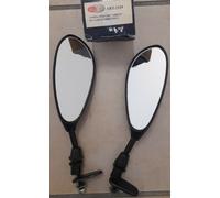 Coppia Specchi "Arrow" Moto Da Carena Col.nero MM.6 cod.2329