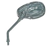 COPPIA SPECCHI FAR OMOLOGATI DX SX CROMO PER KYMCO CB 12 50TOP BOY 50 ON OFF