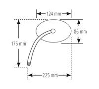 Coppia specchi HIGHSIDER pro Wave