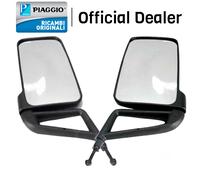 COPPIA SPECCHI RETROVISORE ORIGINALE PIAGGIO APE TM P602 220 1982-1983 DESTRO E