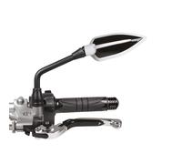 Coppia specchi retrovisori da manubrio Chaft IN291 nero reversibile 10mm