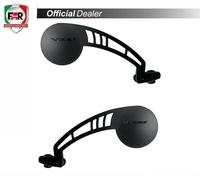 COPPIA SPECCHI RETROVISORI MOTO FAR VIPER 10 NERO T MAX 500 2008 2010