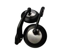 Coppia Specchi Retrovisori Sinistro Destro per Triumph Speed 400, Nero, 2 Pezzi