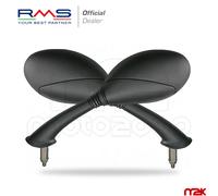 COPPIA SPECCHI SPECCHIETTI RETROVISORI PIAGGIO VESPA ET4 50 2000 2001 2002