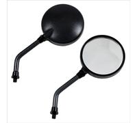 Coppia specchi specchietti moto reversibili m10 filetto dx reverse carbon custom