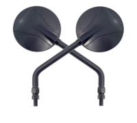 COPPIA SPECCHI SPECCHIETTI RETROVISORI COMPATIBILE CON ROYAL ENFIELD INTERCEPTOR 650 MANUBRIO MOTO SCOOTER OMOLOGATI