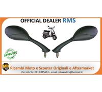 COPPIA SPECCHI SPECCHIETTI RETROVISORI PIAGGIO VESPA ET4 50 2000 2001 2002