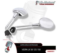 COPPIA SPECCHI LG MOTORS SINISTRO SX DESTRO DX PIAGGIO VESPA LX 50 125