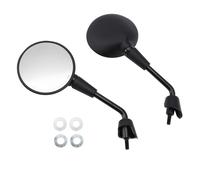 COPPIA SPECCHI SPECCHIETTO CORTI NERA PER PIAGGIO VESPA PRIMAVERA 50-125-150 Y1