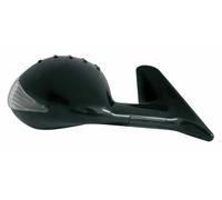 COPPIA SPECCHIETTI AUTO RACE-8 NERO MOLLA FRECCE LED MANUALE OMOLOGATI AUTO