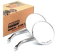 COPPIA SPECCHIETTI COPPIA SPECCHIETTI TONDI 4" CROMATO OMOLOGATI E PER MOTO giapponesi