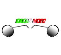 COPPIA SPECCHIETTI CROMATI DESTRO E SINISTRO Honda CB 400 1982 1983 1984 1985