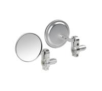 COPPIA SPECCHIETTI MOTO DA MANUBRIO LAMPA 90492 DERNIER ALLUMINIO