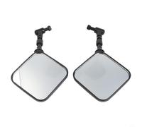 Coppia Specchietti Retrovisori 14cm Plastica Coppia Specchietti | Plastica ABS alta tenacia, nero opaco, agli urti e per alle intemperie, per montaggio facile