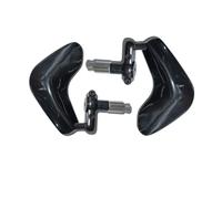 Coppia Specchietti Retrovisori Bar End Black Knife Effetto carbonio FAR 6681