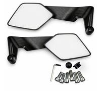 Coppia Specchietti Retrovisori Moto Cross Scooter da Manubrio Universali 175804