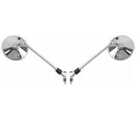 Coppia specchietti retrovisori per SUZUKI GN 125 250 GS 125 500 CROMATI M10 x...