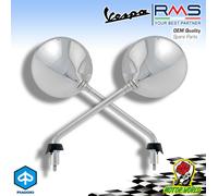 COPPIA SPECCHIETTI SX + DX RETROVISORI PIAGGIO VESPA LX EURO 3 125 2006 2007