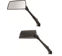 COPPIA SPECCHIETTI UNIVERSALI MOTO SPECCHI RETROVISORI NERI X-RACE MOTOCICLO