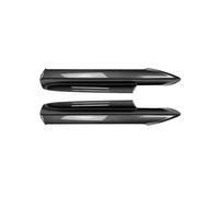 Coppia spoiler splitter for paraurti anteriore compatibile for BMW serie 3 E90 E91 M-Tech 4 porte 320i 330i 2005-2008 copertura splitter laterale paraurti(Carbon Fiber Look)