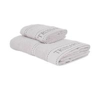 Coppia Spugna Trussardi Ribbon Pearl Grey