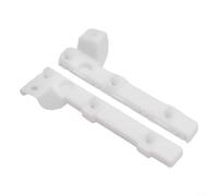 Coppia Staffe Paraurti Frontale Plastiche Lancer Coppia Staffe | Materiale plastica , per coppia completa lato guida e passeggero, sostituzione perfetta OEM